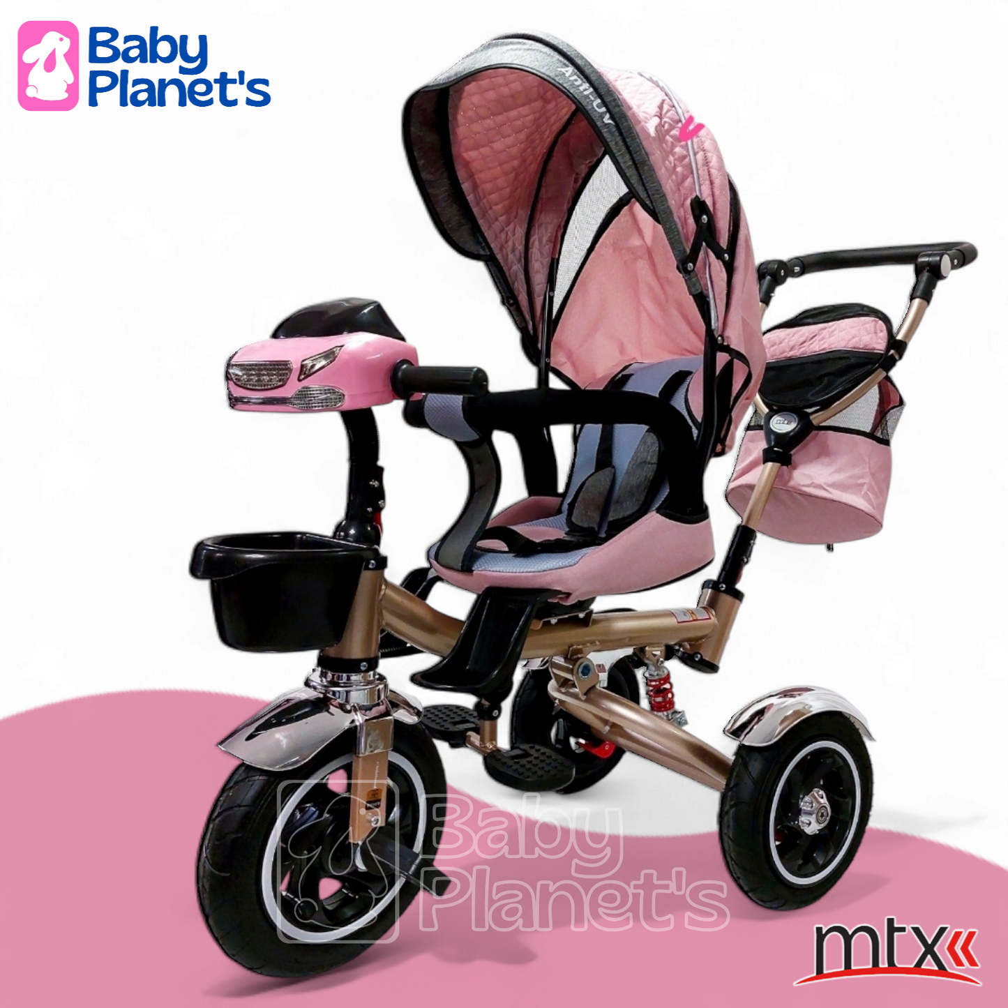 TRICICLO DE LUJO BLUETOOTH