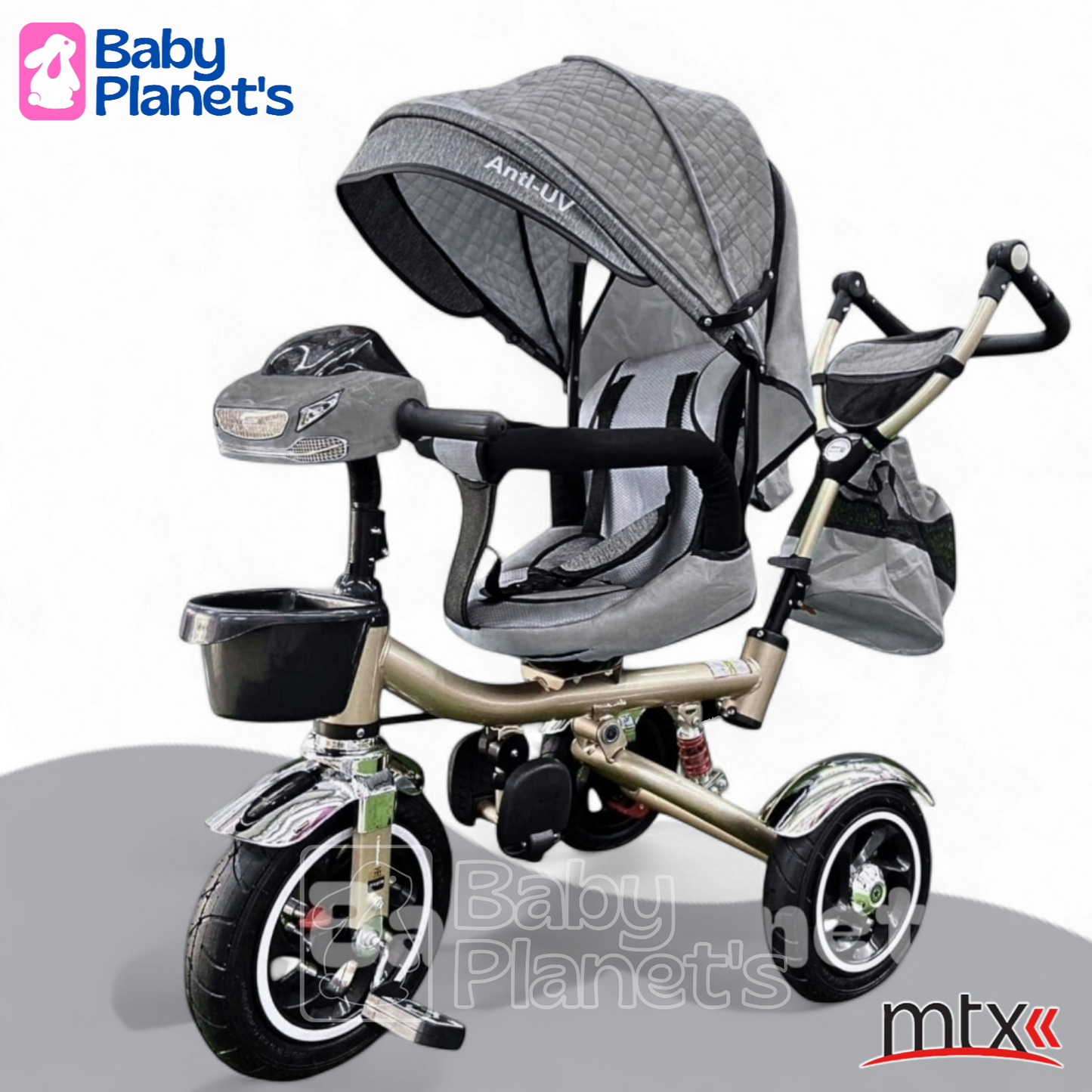 TRICICLO DE LUJO BLUETOOTH