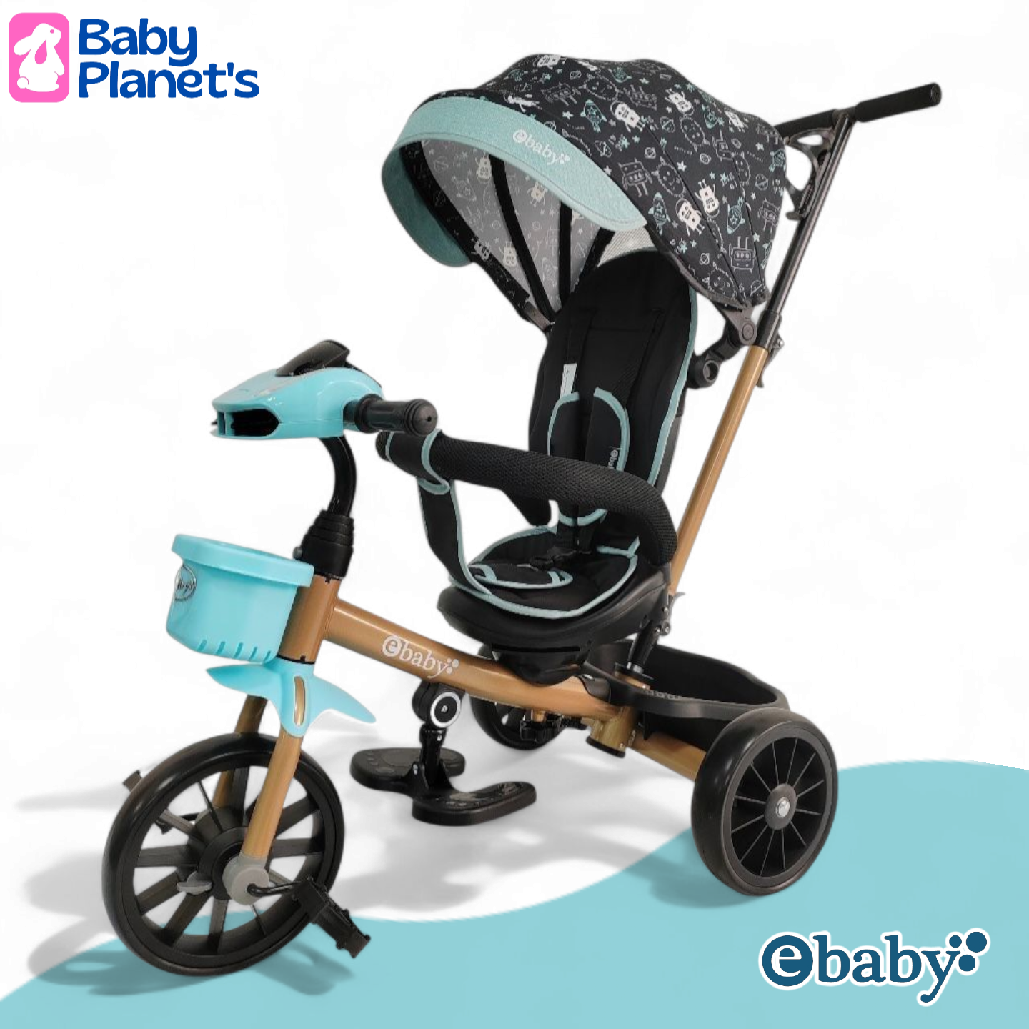 TRICICLO CON BLUETOOTH QUESTCORP