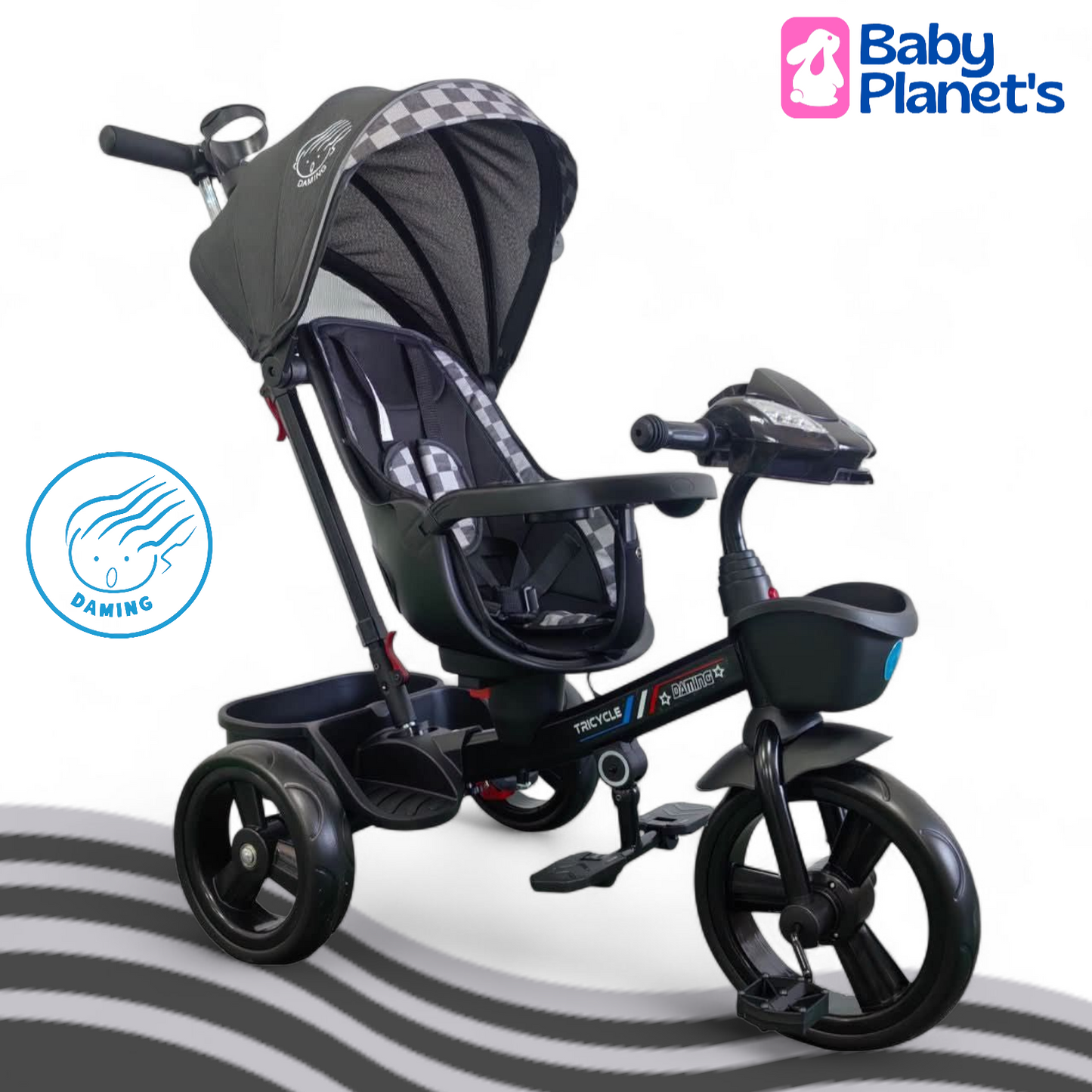 TRICICLO BABY CON MESITA