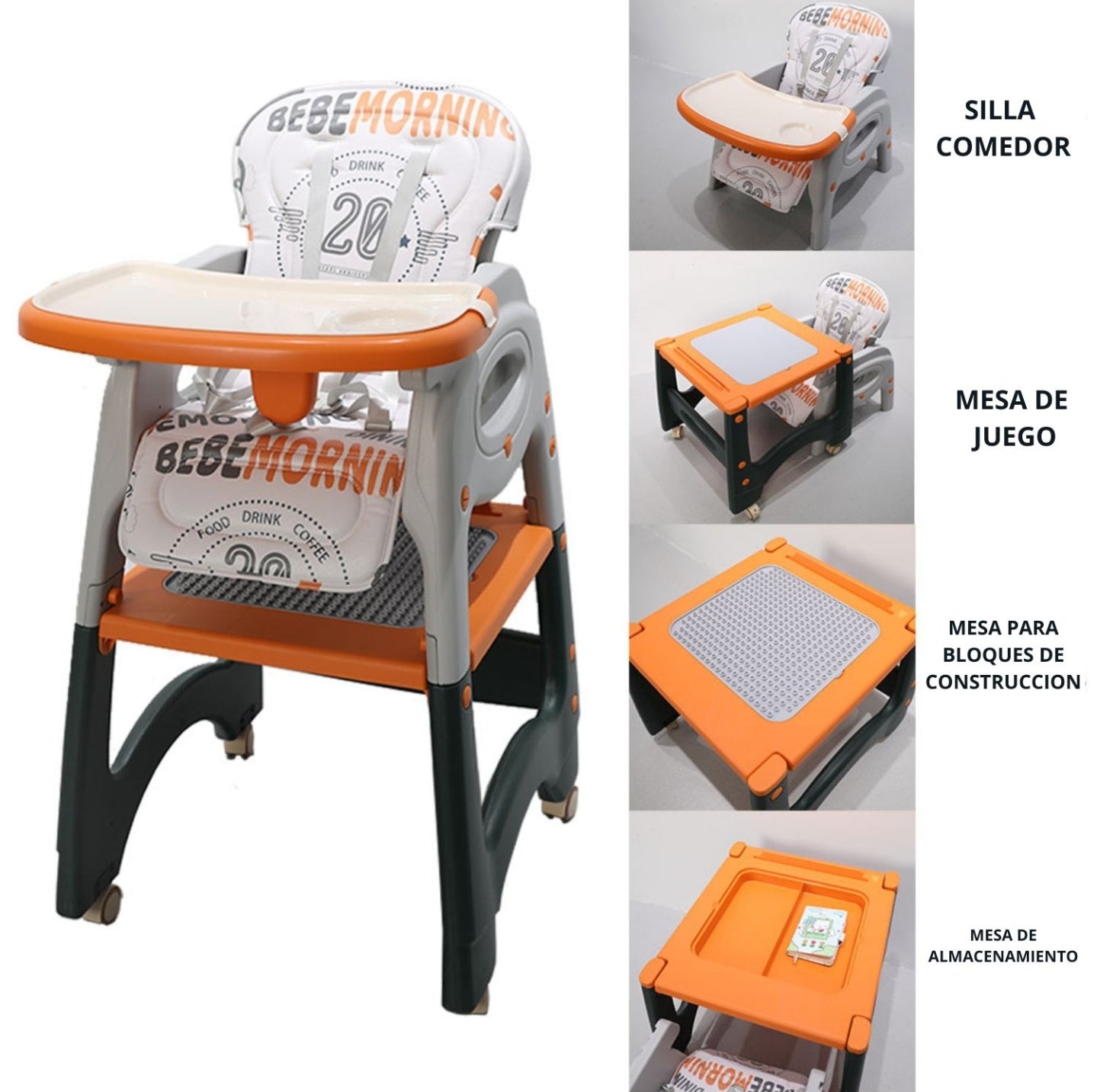 SILLA ESCRITORIO 2 EN 1 MORNING
