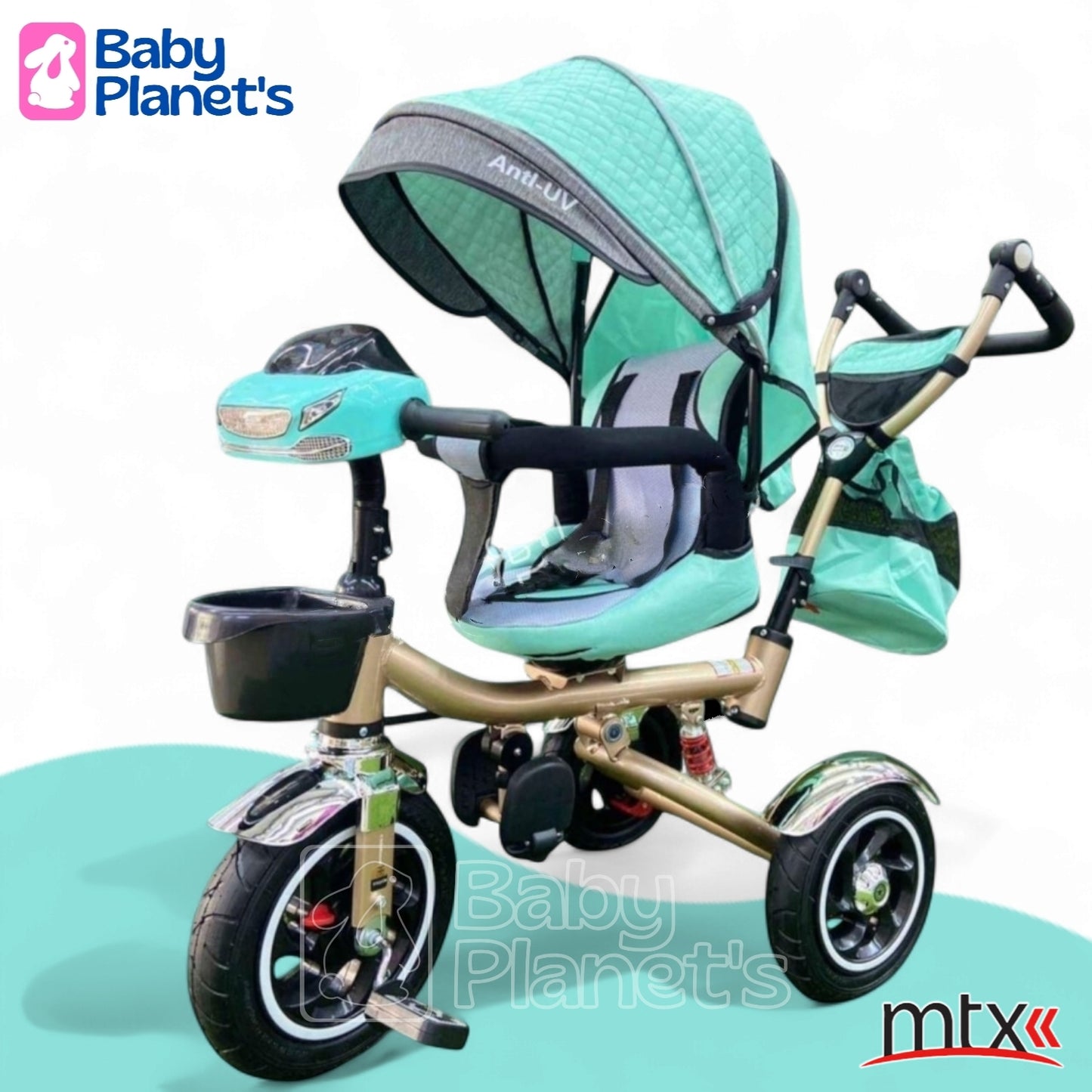 TRICICLO DE LUJO BLUETOOTH