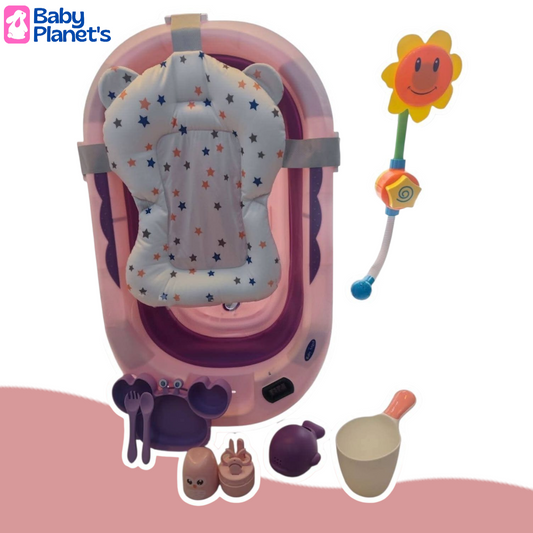 Bañera con Termómetro & accesorios